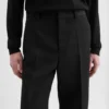 Pantaloni in gabardine di lana