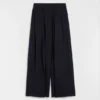 Pantaloni in gabardine di lana