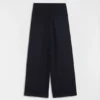 Pantaloni in gabardine di lana