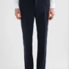 Pantaloni in popeline di lana