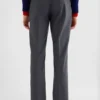 Pantaloni in popeline di lana