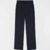 Pantaloni in popeline di lana