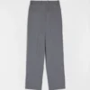Pantaloni in popeline di lana