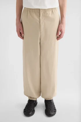 Pantaloni in popeline misto cotone