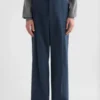 Pantaloni in popeline misto cotone
