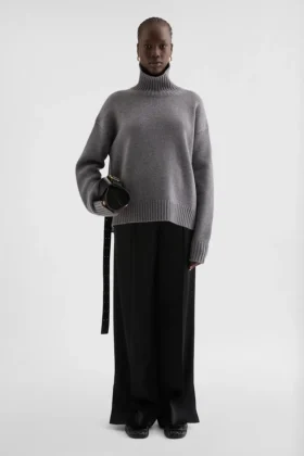 Pantaloni in raso Envers