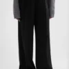 Pantaloni in raso Envers