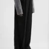 Pantaloni in raso Envers