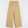 Pantaloni sartoriali in cotone leggero