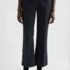 Pantaloni sartoriali in gabardine di lana