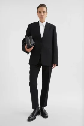 Pantaloni sartoriali in lana