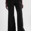 Pantaloni svasati in lana