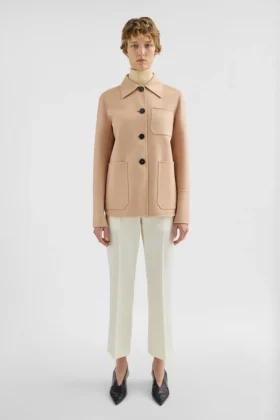 Sovracamicia leggera in cashmere