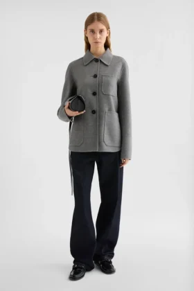 Sovracamicia leggera in cashmere