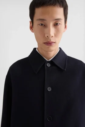 Sovracamicia leggera in cashmere