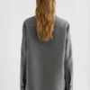 Sovracamicia leggera in cashmere