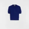 T-shirt in maglia di lana leggera