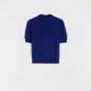 T-shirt in maglia di lana leggera