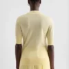 T-shirt in maglia mista cashmere