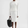 T-shirt leggera in cotone con collo rotondo