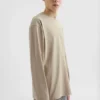 T-shirt leggera in cotone con collo rotondo
