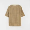 T-shirt polo in maglia di cotone
