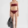 Top bikini in jersey