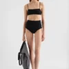 Top bikini in jersey