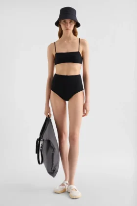 Top bikini in jersey