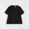 Top leggero in cotone con collo a giro