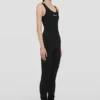 Tuta in jersey elasticizzato